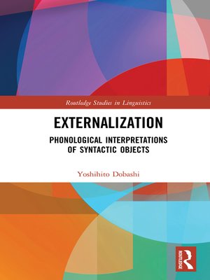 cover image of Externalization